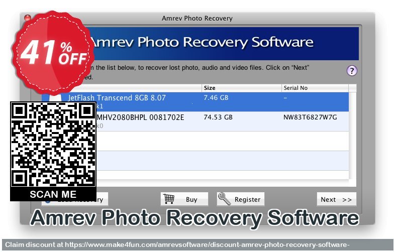 Amrev photo recovery software  coupon codes for Mom's Special Day with 45% OFF, May 2024 - Make4fun