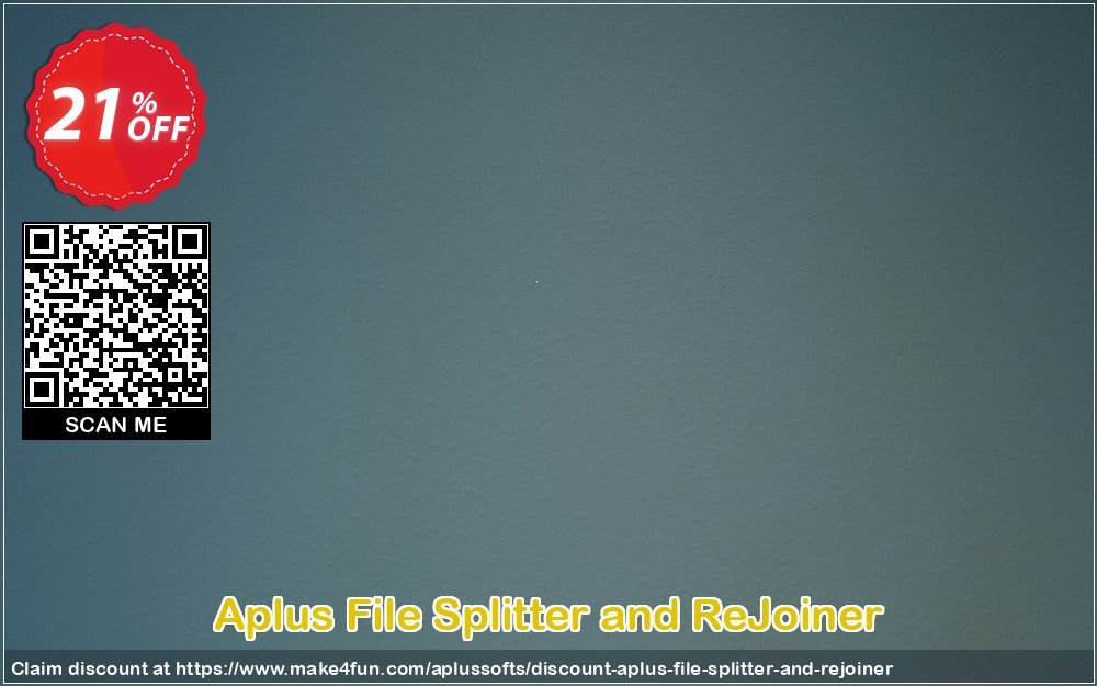 Aplus file splitter and rejoiner coupon codes for #mothersday with 20% OFF, May 2024 - Make4fun