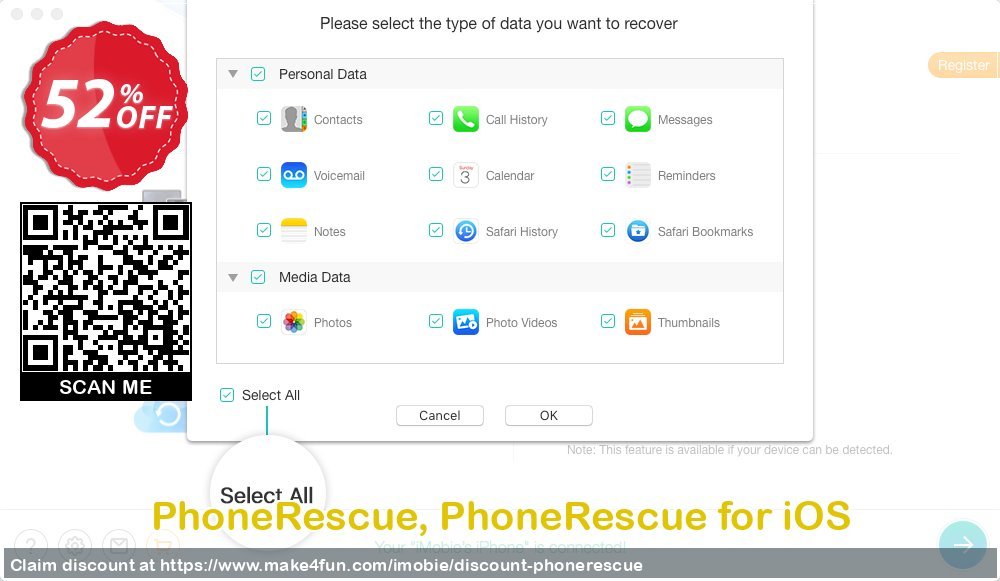 Phonerescue for ios coupon codes for National Nap Day with 60% OFF, March 2024 - Make4fun