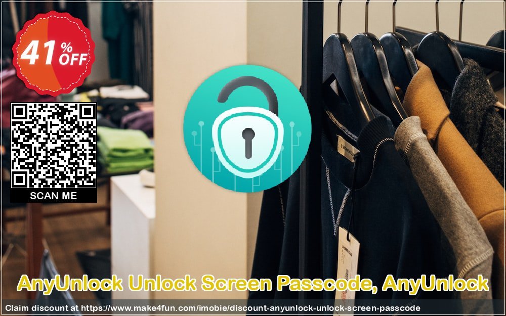 Anyunlock unlock screen passcode coupon codes for #mothersday with 45% OFF, May 2024 - Make4fun