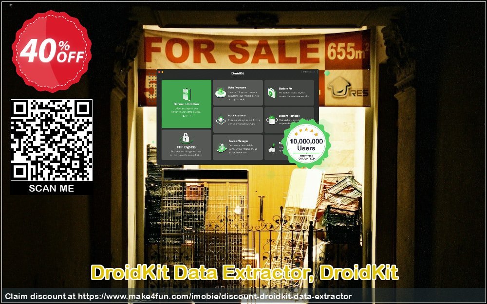 Droidkit Data Extractor coupon codes for Mom's Special Day with 45% OFF, May 2025 - Make4fun