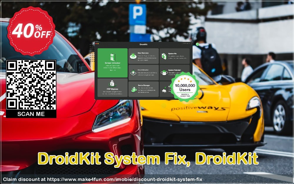 Droidkit system fix coupon codes for Mom's Day with 45% OFF, May 2024 - Make4fun