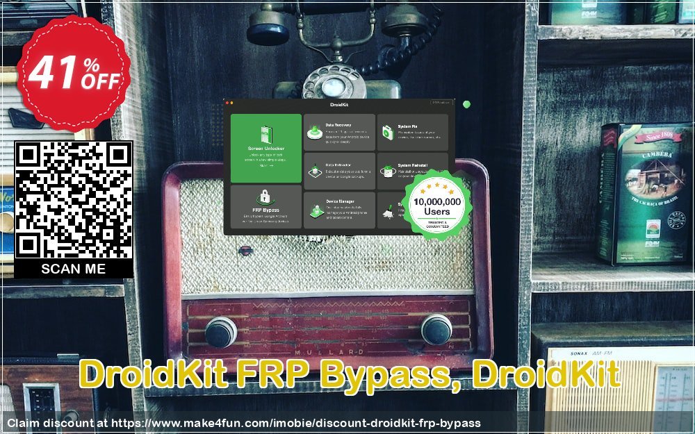 Droidkit Frp Bypass coupon codes for Teacher Appreciation with 45% OFF, May 2025 - Make4fun