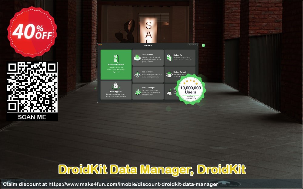 Droidkit Data Manager coupon codes for May Celebrations with 45% OFF, May 2025 - Make4fun
