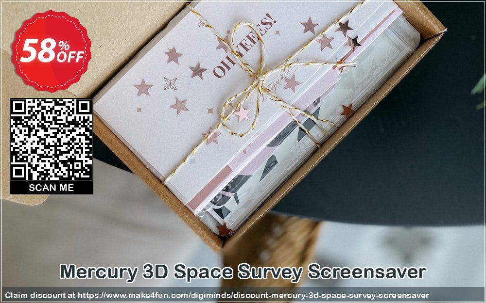 Mercury 3d Space Survey Screensaver coupon codes for #mothersday with 55% OFF, May 2025 - Make4fun