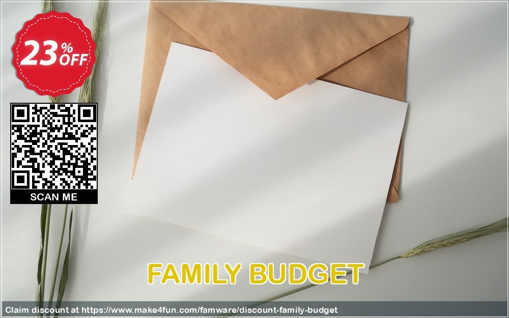 Family Budget coupon codes for Mom's Day with 20% OFF, May 2025 - Make4fun
