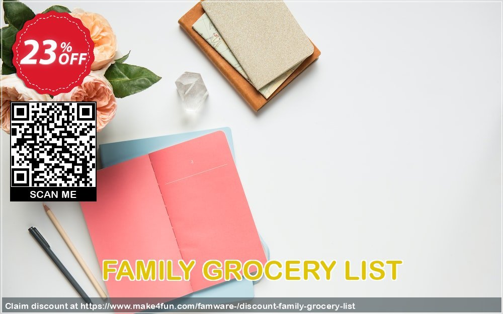 Family Grocery List coupon codes for Teacher Appreciation with 20% OFF, May 2025 - Make4fun