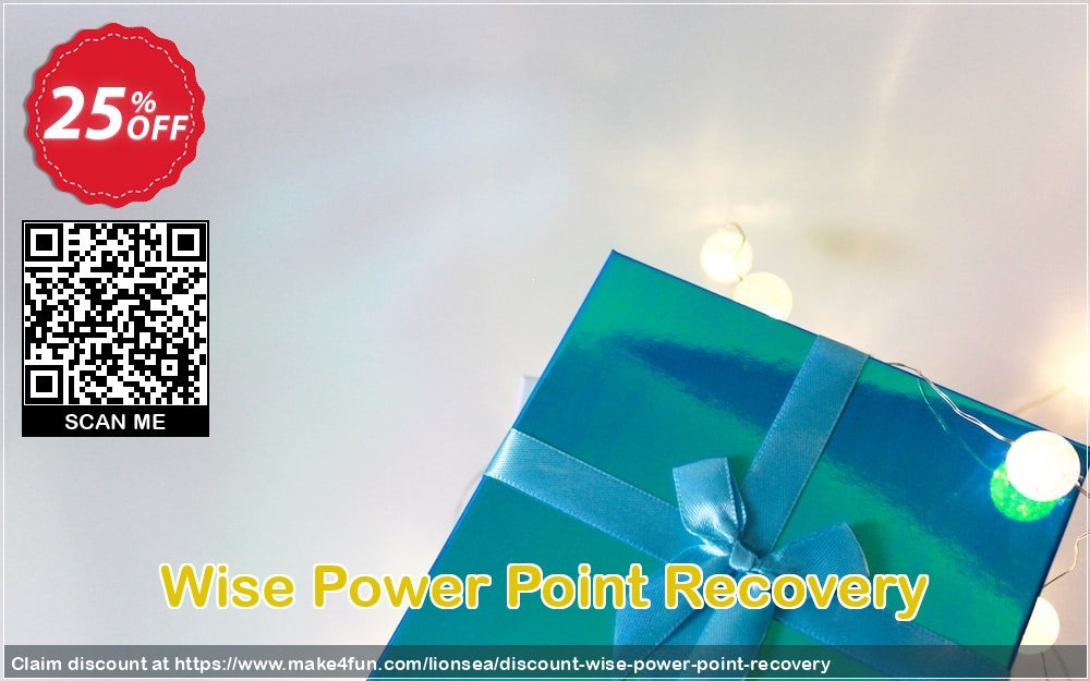 Wise Power Point Recovery coupon codes for Mom's Day with 30% OFF, May 2025 - Make4fun