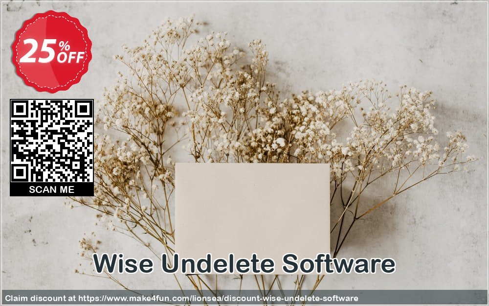 Wise Undelete Software coupon codes for Mom's Day with 30% OFF, May 2025 - Make4fun