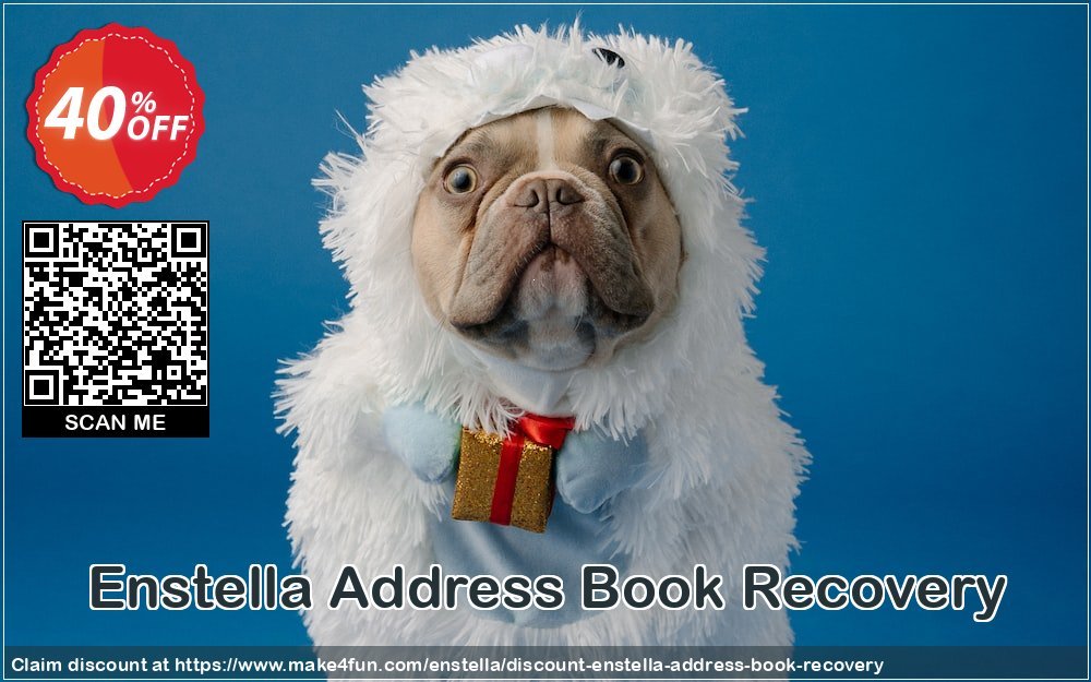 Enstella address book recovery coupon codes for Mom's Special Day with 45% OFF, May 2024 - Make4fun