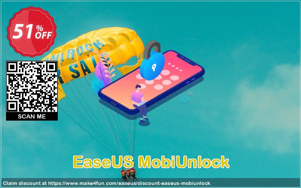 Easeus mobiunlock coupon codes for Sweetheart Day with 55% OFF, March 2024 - Make4fun