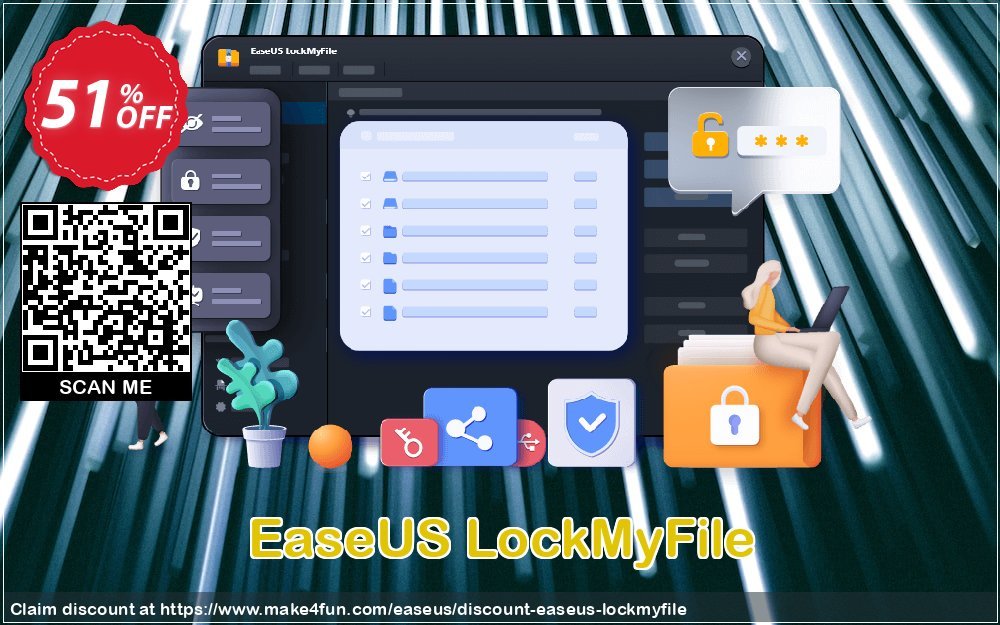 Easeus Lockmyfile coupon codes for Bike Commute Day with 55% OFF, May 2025 - Make4fun