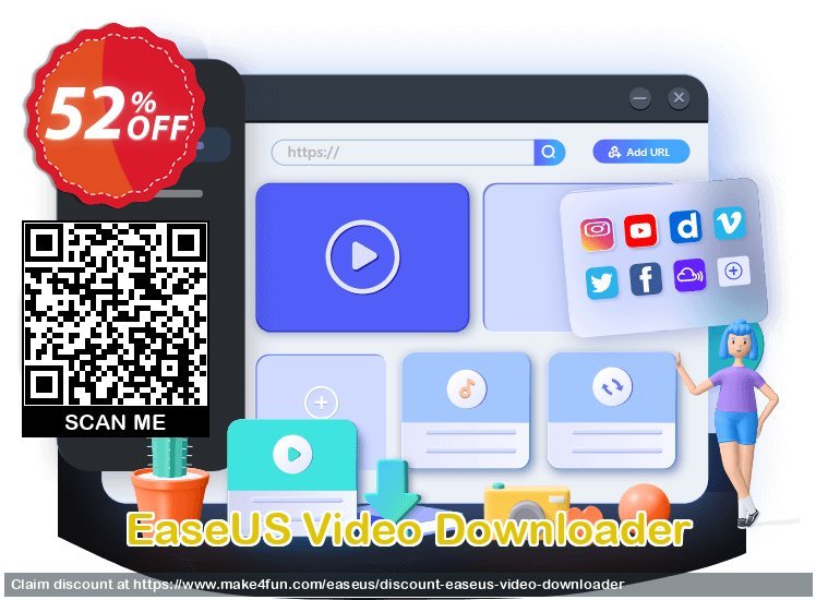 Easeus video downloader coupon codes for #mothersday with 55% OFF, May 2024 - Make4fun