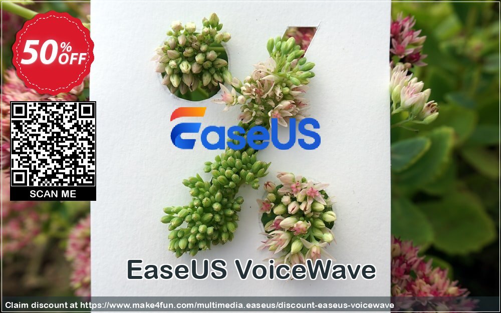 Easeus Voicewave coupon codes for Mom's Special Day with 55% OFF, May 2025 - Make4fun