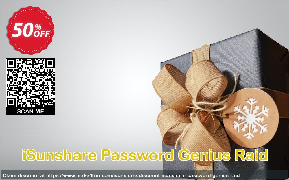 Isunshare Password Genius Raid coupon codes for Mom's Special Day with 55% OFF, May 2025 - Make4fun