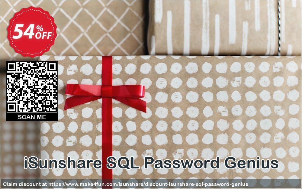 Isunshare Sql Password Genius coupon codes for Star Wars Fan Day with 55% OFF, May 2025 - Make4fun