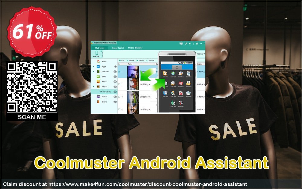 Coolmuster Android Assistant coupon codes for May Celebrations with 70% OFF, May 2025 - Make4fun