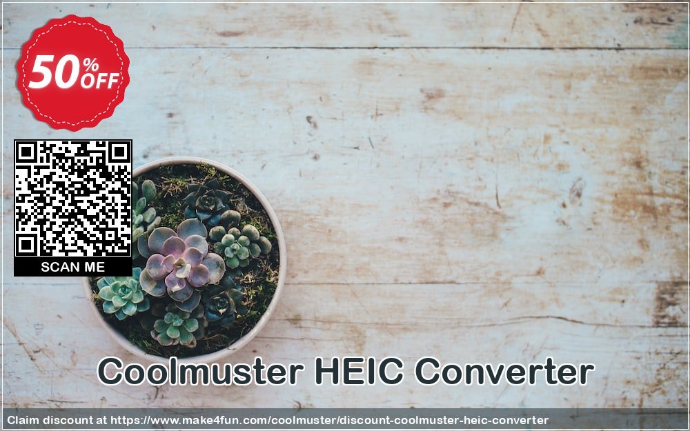 Coolmuster Heic Converter coupon codes for Space Day with 55% OFF, May 2025 - Make4fun