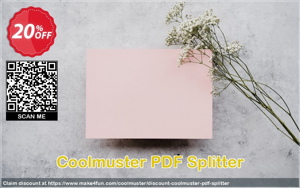 Coolmuster Pdf Splitter coupon codes for Mom's Special Day with 25% OFF, May 2025 - Make4fun