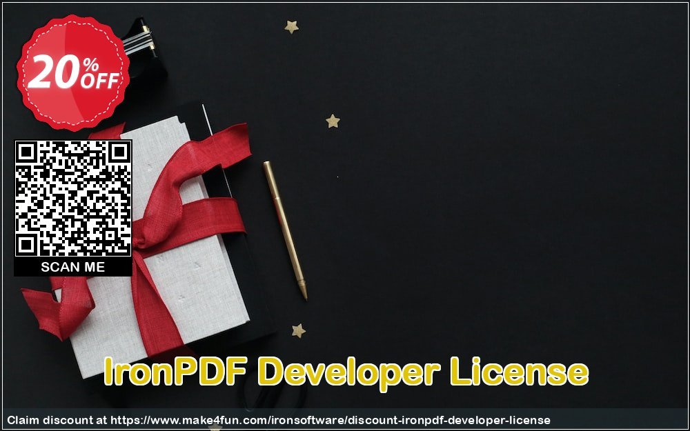 Ironpdf Developer License coupon codes for Mom's Day with 25% OFF, May 2025 - Make4fun