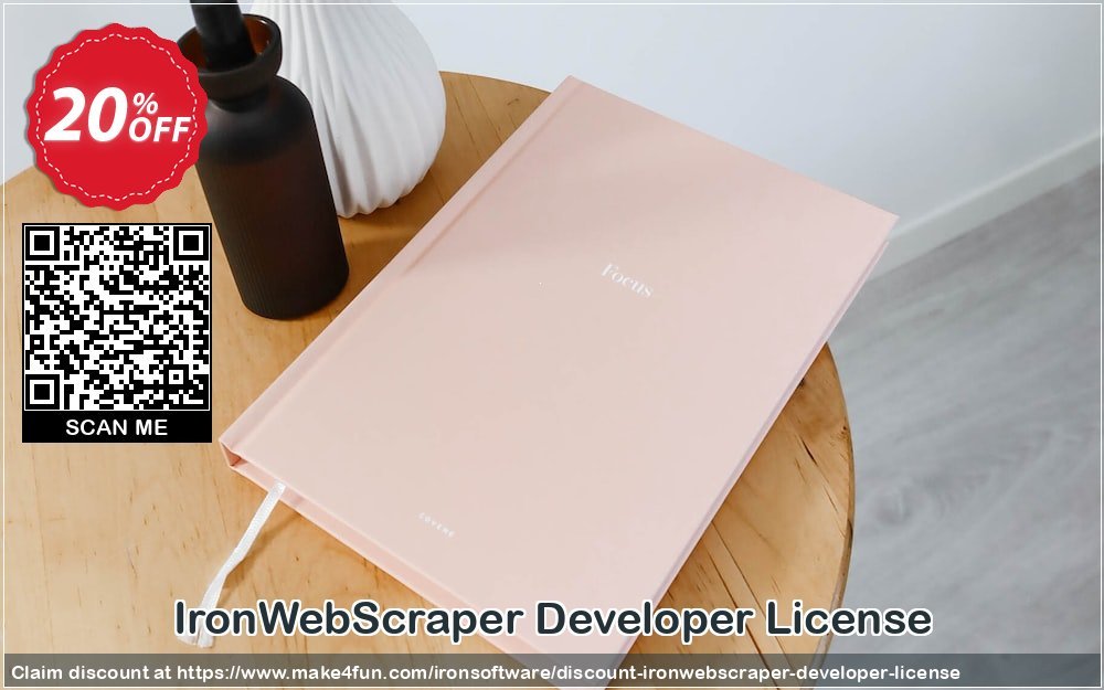 Ironwebscraper Developer License coupon codes for Space Day with 25% OFF, May 2025 - Make4fun
