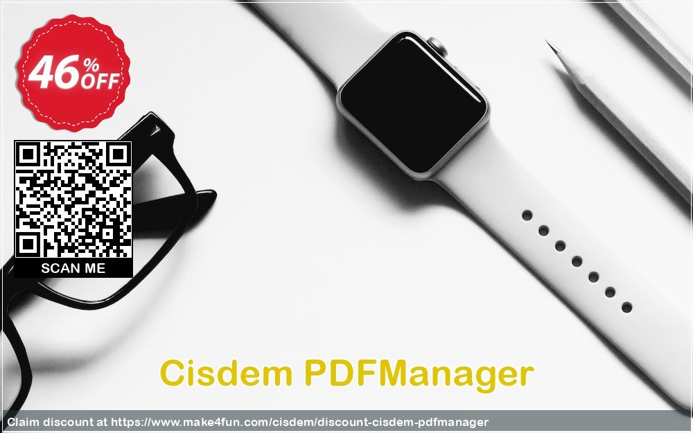 Cisdem Pdfmanager coupon codes for Bike Commute Day with 50% OFF, May 2025 - Make4fun
