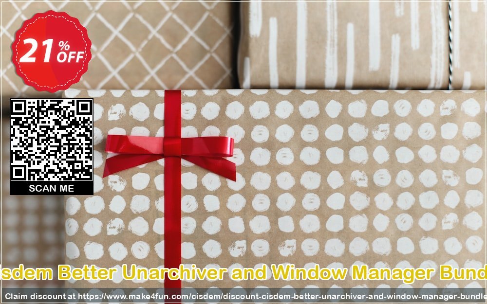 Cisdem Better Unarchiver And Window Manager Bundle coupon codes for Star Wars Fan Day with 25% OFF, May 2025 - Make4fun