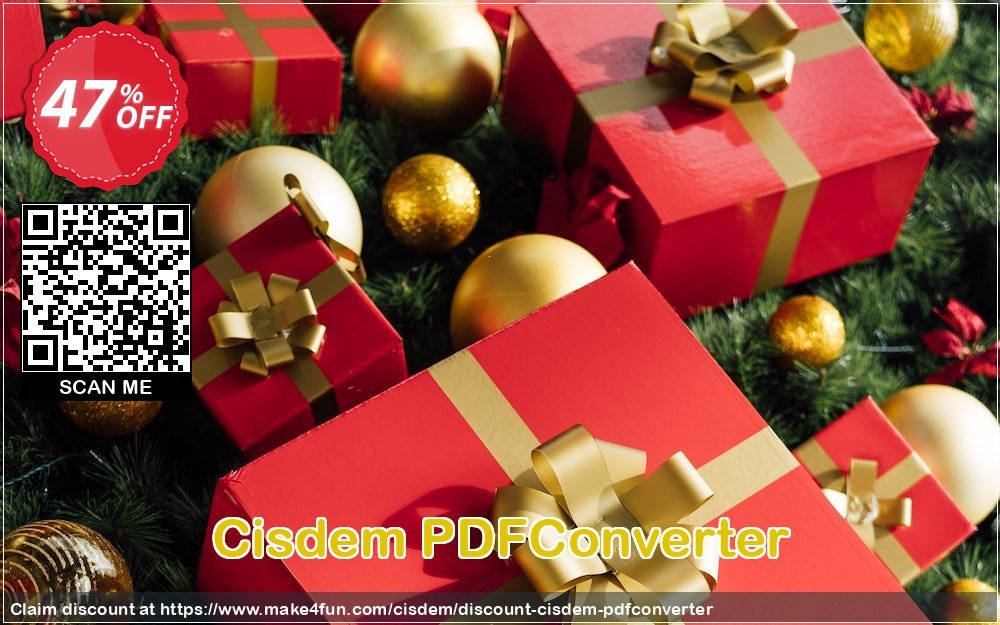 Cisdem pdfconverter coupon codes for Mom's Day with 60% OFF, May 2024 - Make4fun