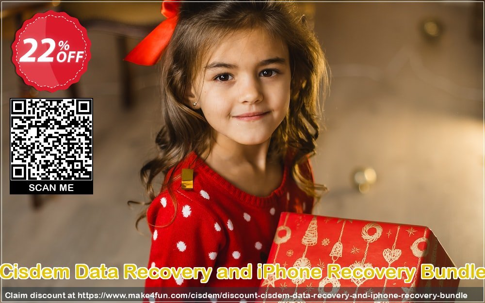Cisdem Data Recovery And Iphone Recovery Bundle coupon codes for Selfie Day with 25% OFF, June 2025 - Make4fun