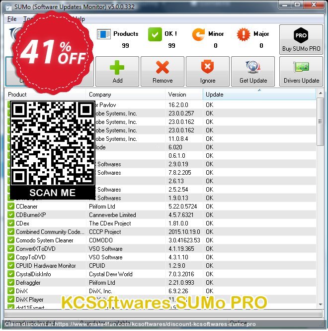 Kcsoftwares Sumo Pro coupon codes for Mom's Day with 45% OFF, May 2025 - Make4fun