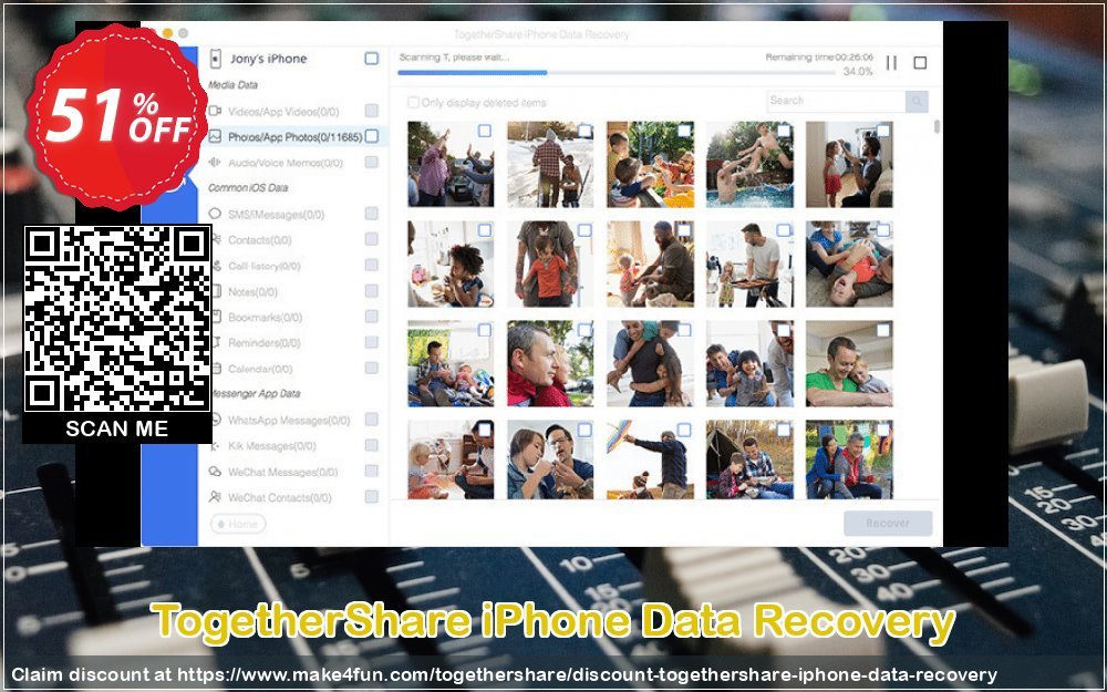 Togethershare Iphone Data Recovery coupon codes for Mom's Day with 55% OFF, May 2025 - Make4fun