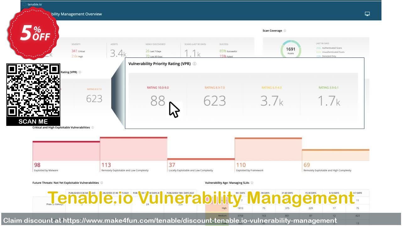 Tenable.io vulnerability management coupon codes for #mothersday with 30% OFF, May 2024 - Make4fun