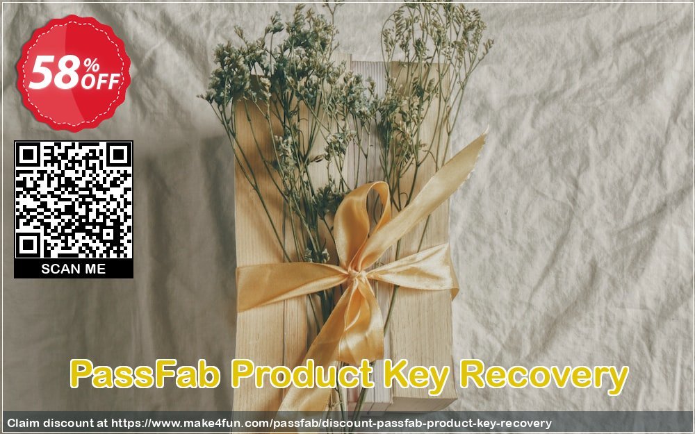 Passfab Product Key Recovery coupon codes for May Celebrations with 60% OFF, May 2025 - Make4fun