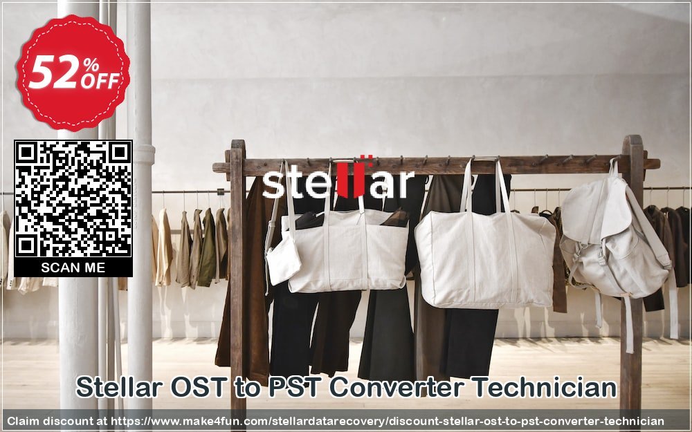 Stellar Ost To Pst Converter Technician coupon codes for Best Friends Day with 55% OFF, June 2025 - Make4fun