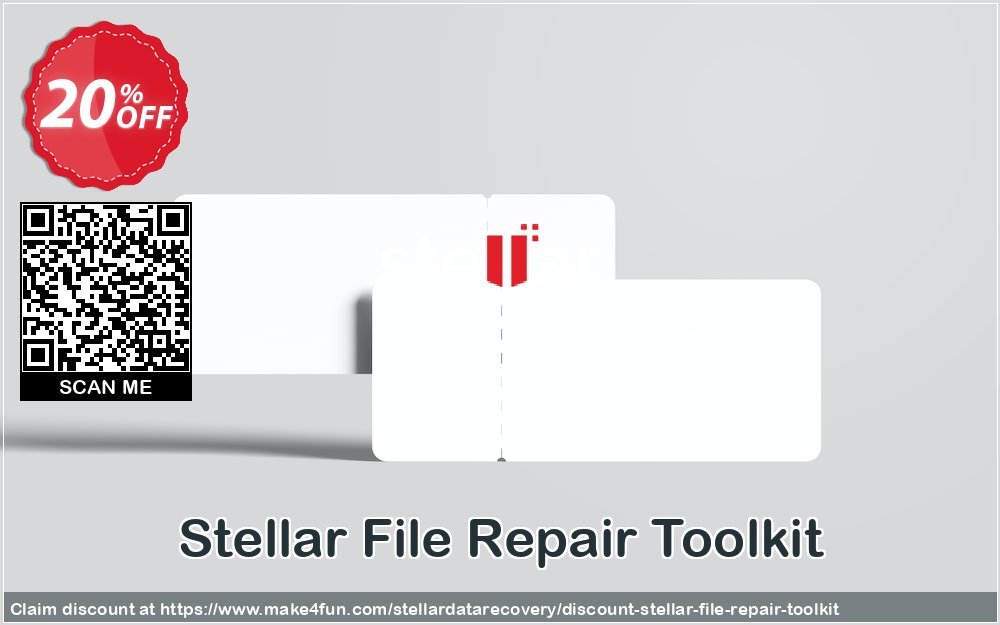 Stellar File Repair Toolkit coupon codes for Mom's Day with 25% OFF, May 2025 - Make4fun