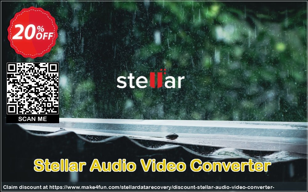 Stellar Audio Video Converter coupon codes for Star Wars Fan Day with 25% OFF, May 2025 - Make4fun
