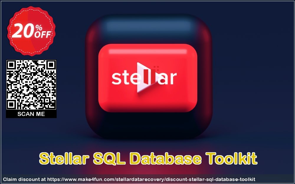 Stellar Sql Database Toolkit coupon codes for Mom's Day with 25% OFF, May 2025 - Make4fun