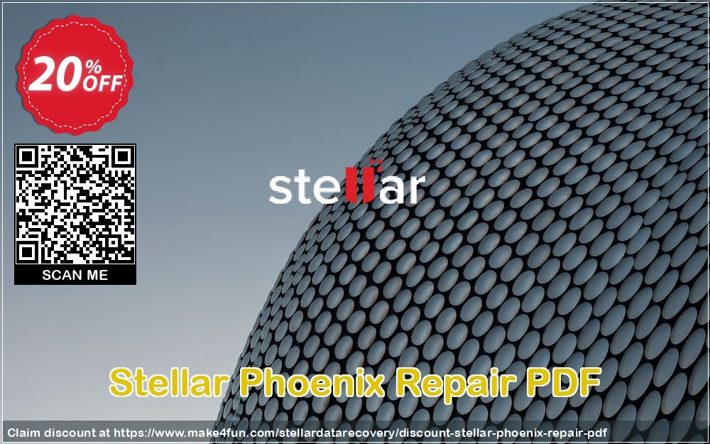 Stellar Phoenix Repair Pdf coupon codes for Teacher Appreciation with 25% OFF, May 2025 - Make4fun