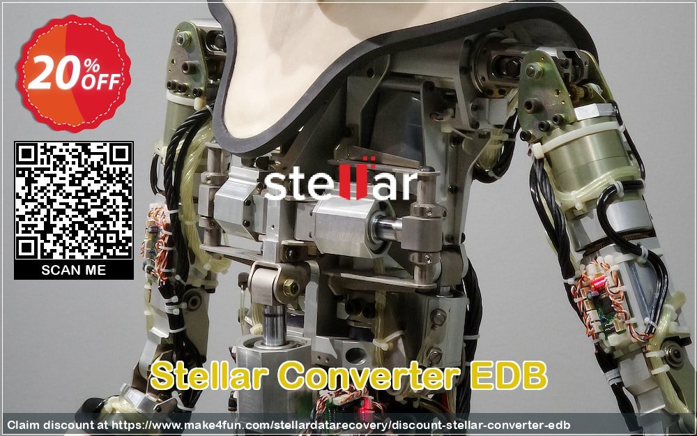 Stellar Converter Edb coupon codes for May Celebrations with 25% OFF, May 2025 - Make4fun