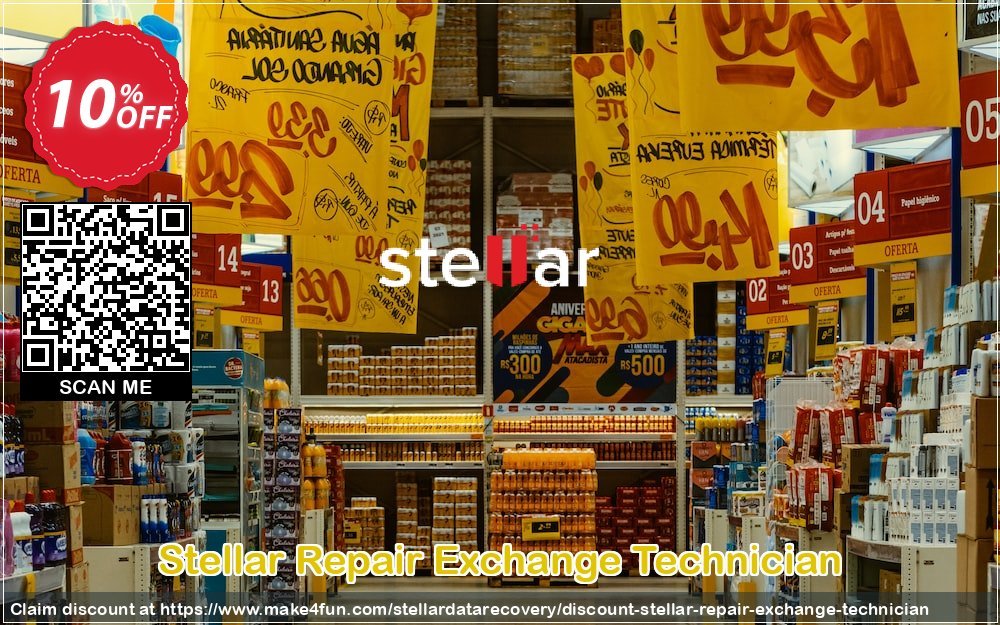 Stellar Repair Exchange Technician coupon codes for Mom's Day with 15% OFF, May 2025 - Make4fun