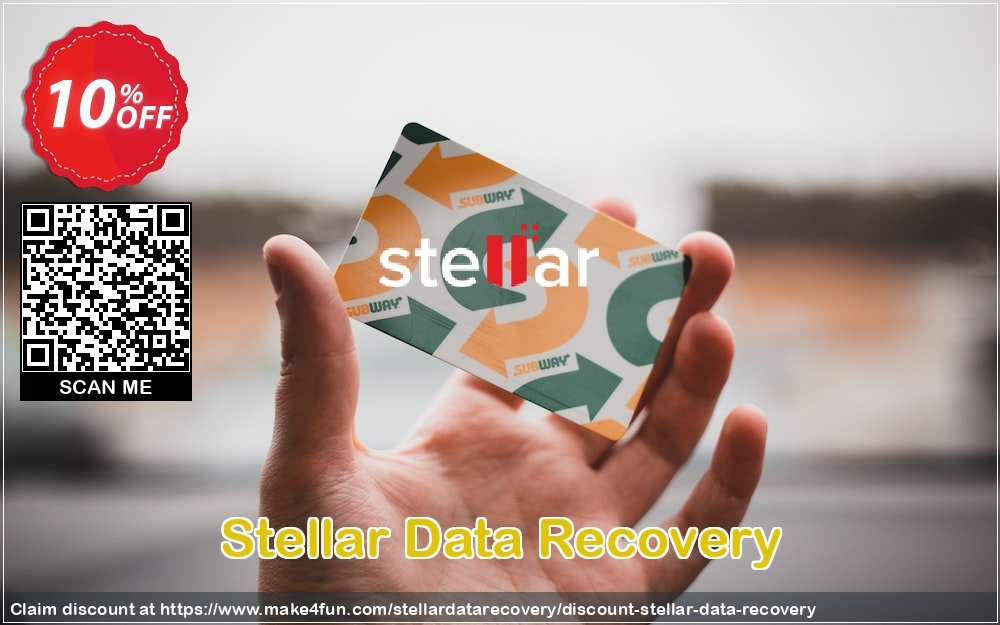 Stellar Data Recovery coupon codes for May Celebrations with 95% OFF, May 2025 - Make4fun