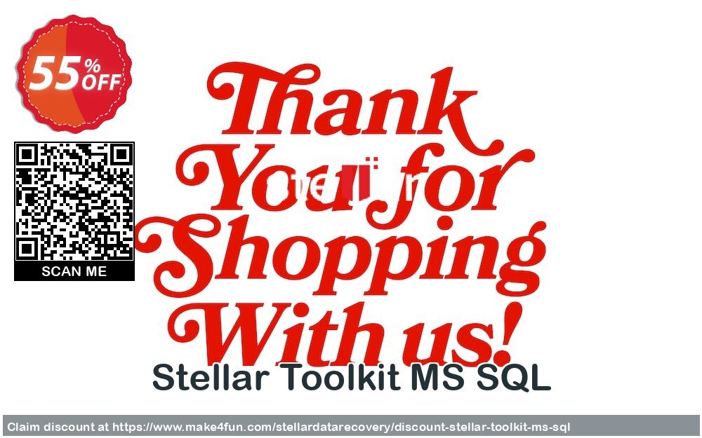 Stellar Toolkit Ms Sql coupon codes for Mom's Day with 60% OFF, May 2025 - Make4fun
