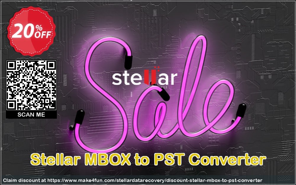 Stellar Mbox To Pst Converter coupon codes for Star Wars Fan Day with 25% OFF, May 2025 - Make4fun
