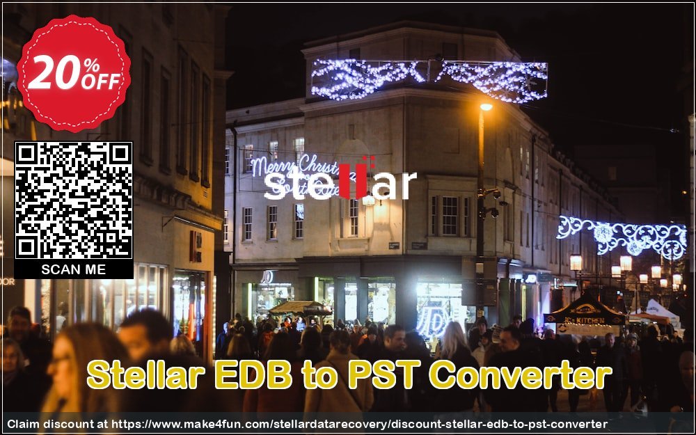 Stellar Edb To Pst Converter coupon codes for Global Women's Day with 25% OFF, March 2025 - Make4fun