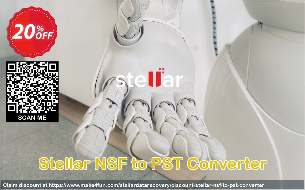Stellar Nsf To Pst Converter coupon codes for May Celebrations with 25% OFF, May 2025 - Make4fun
