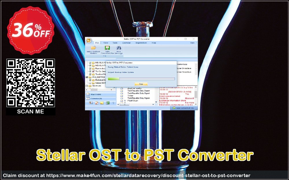Stellar Ost To Pst Converter coupon codes for May Celebrations with 55% OFF, May 2025 - Make4fun