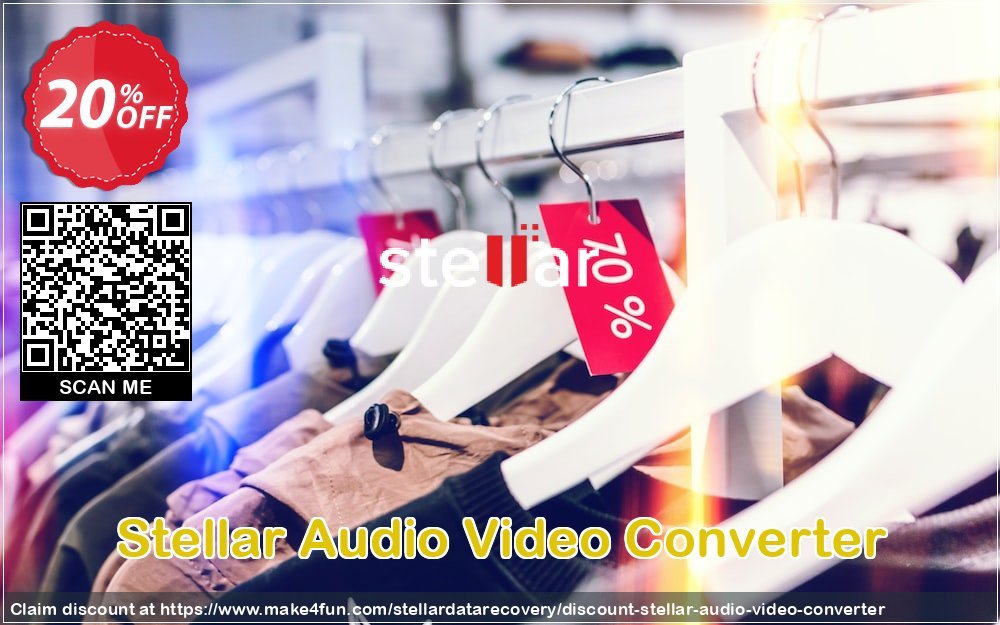Stellar audio video converter coupon codes for Donut Day with 25% OFF, June 2024 - Make4fun