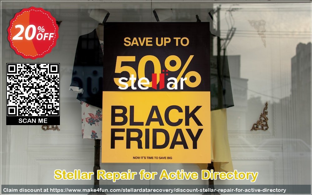 Stellar Repair For Active Directory coupon codes for May Celebrations with 25% OFF, May 2025 - Make4fun