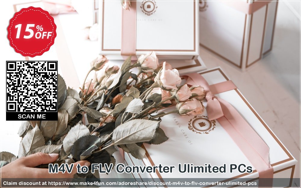 M4v To Flv Converter Ulimited Pcs coupon codes for Mom's Special Day with 20% OFF, May 2025 - Make4fun