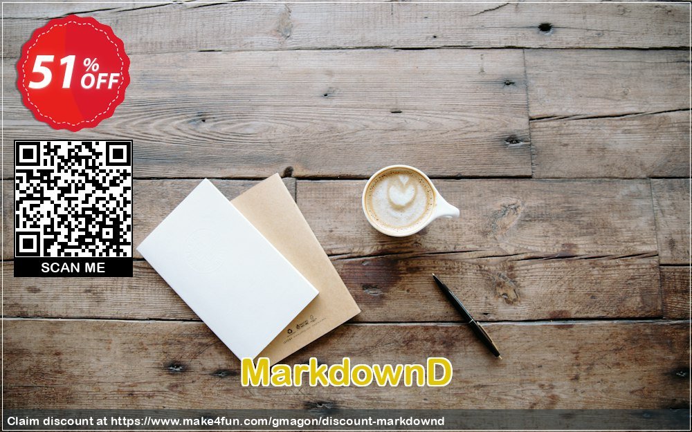 Markdownd coupon codes for Mom's Special Day with 55% OFF, May 2025 - Make4fun